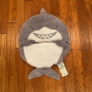 Happy Nappers Shak the Shark 2 In 1 Toddler Plush Sleeping Bag